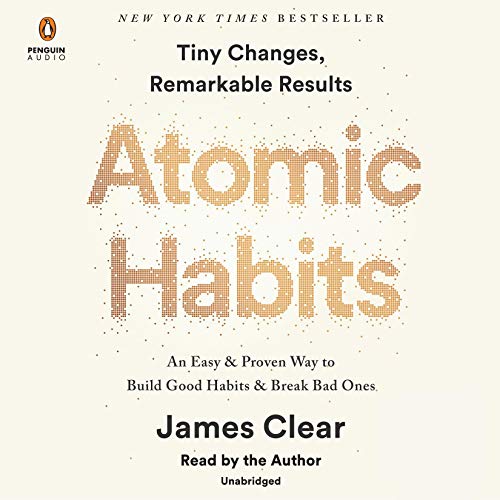 "Atomic Habits" book cover