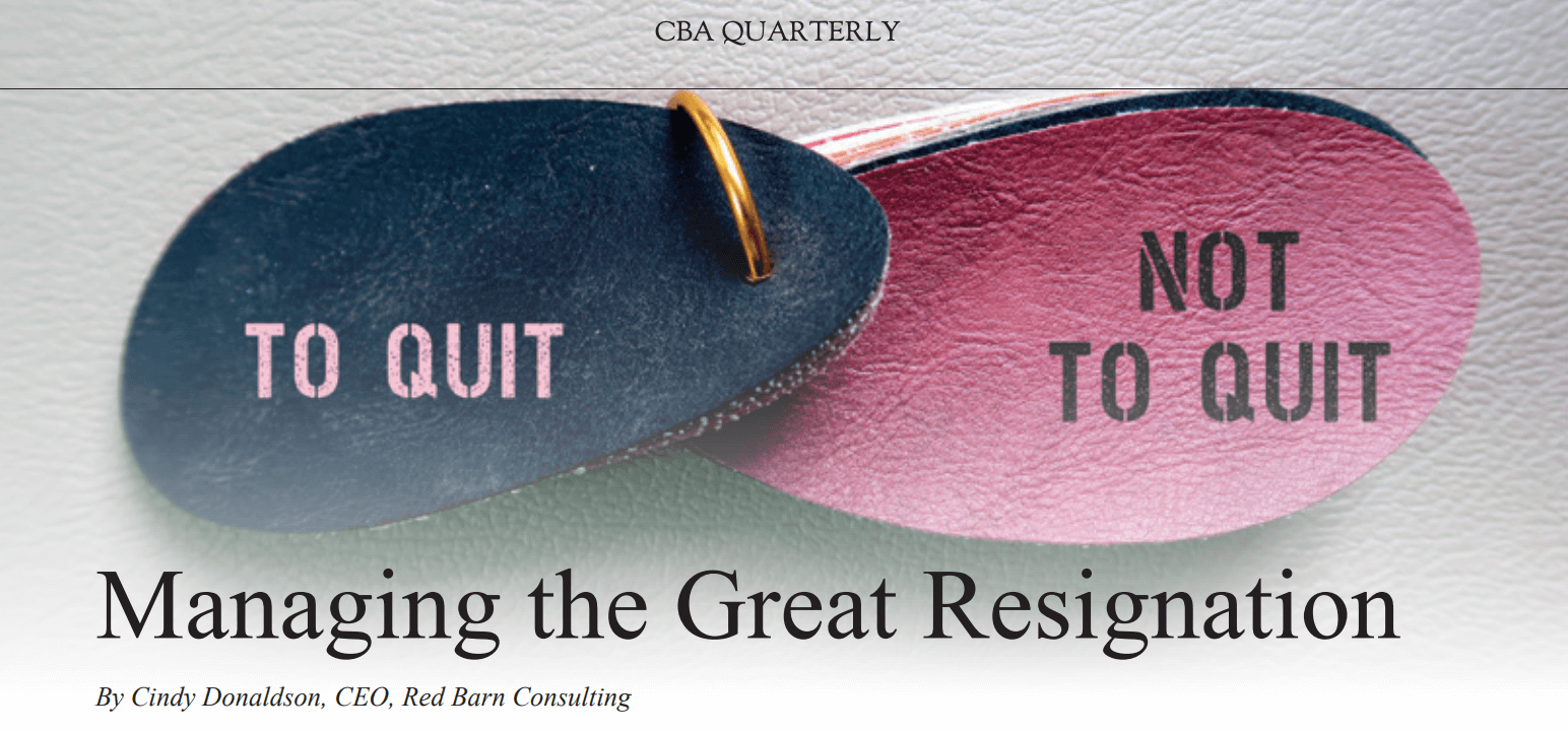 CBA Resignation article